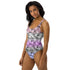 Genderfluid Pride Aloha One-Piece Swimsuit